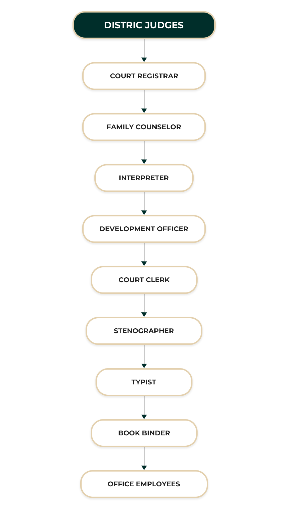 District Court Matugama ORGANIZATIONAL STRUCTURE